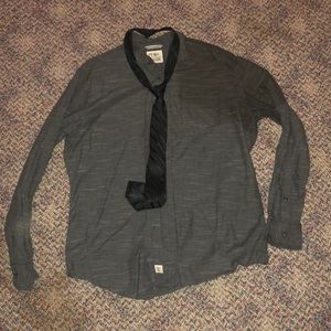 PD&C Men’s XL Dress shirt with tie